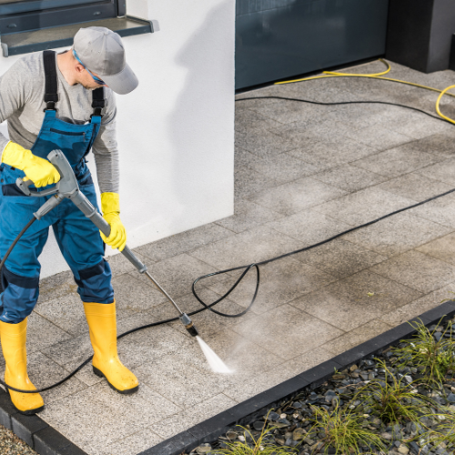 The difference between power washing and pressure washing